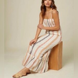 O’Neill Lane Woven Tank Maxi Dress Size XL
